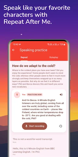 Baixar Learning English – 6 minutos – Prática de Idioma Grátis - Screenshot 5