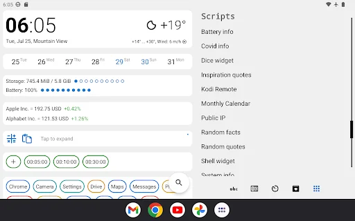 Download AIO Launcher: Personalização Extrema para Android - Screenshot 13