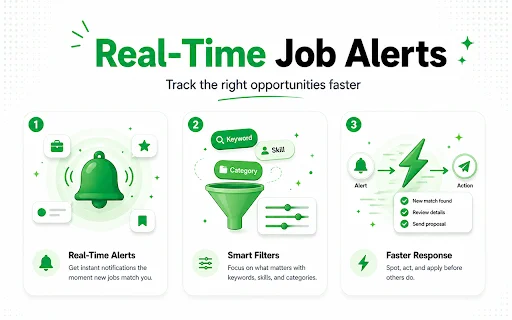UpCat: Propostas IA e Alertas de Vagas no Upwork – Download - Screenshot 3