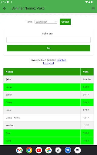 Türkiye Takvimi: Horários de Oração e Qibla – Download Grátis - Screenshot 13
