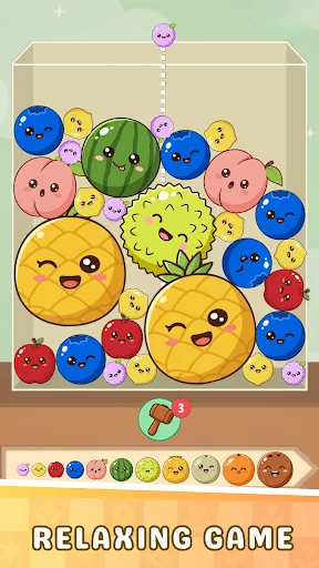 Fruit Drop Satisfy-Juicy Merge: Baixe o Jogo de Puzzle Grátis - Screenshot 1