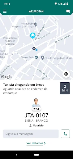 Baixar Weurotáxi APK – Transporte Rápido, Seguro e Fácil - Screenshot 6