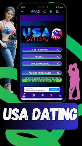 Baixar USA Dating – Conecte-se com Pessoas nos EUA e França - Screenshot 17