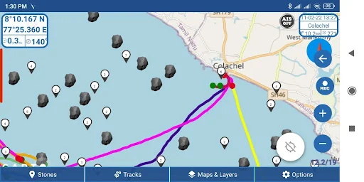 Download Kadal Map – Navegação Marinha Avançada para Pescadores - Screenshot 2