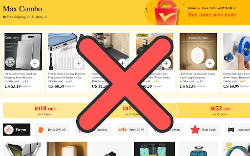 Skip AliExpress Bundle Deals: Compre Apenas o Que Você Deseja! - Screenshot 2