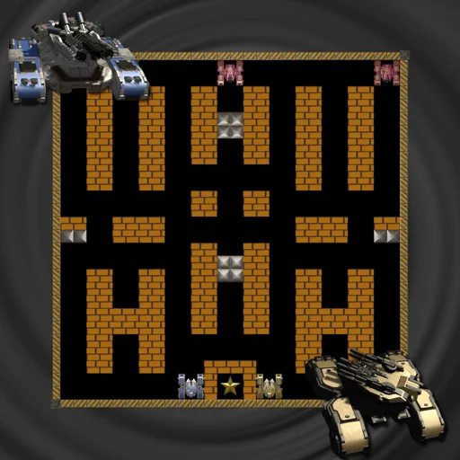 Baixar Infinity Tank Battle – 8 bit – 610 Mapas de Ação Retro