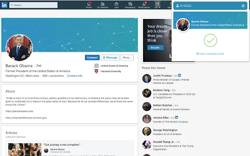 People-Match AI: Otimize seu Recrutamento e CRM no Chrome - Screenshot 1