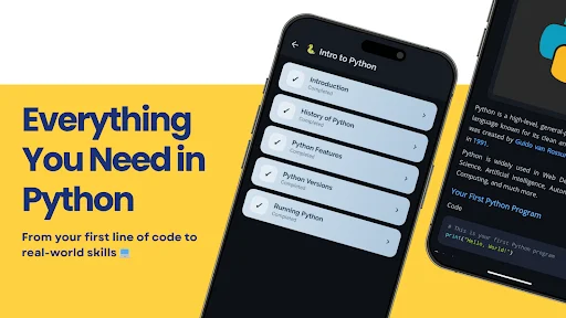 Aprenda Python: Quiz e Teoria – Baixe o Melhor App de Programação - Screenshot 4