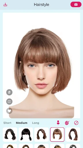 Hairstyle Try On: Mude Seu Visual com IA – Baixe Agora - Screenshot 7