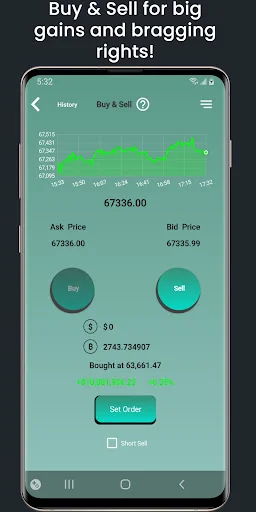 Baixar Crypto Tap: Simule o Mercado de Bitcoin e Aprenda Agora - Screenshot 3