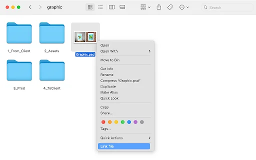 Link your File: Otimize seu fluxo de trabalho e links de arquivos - Screenshot 1
