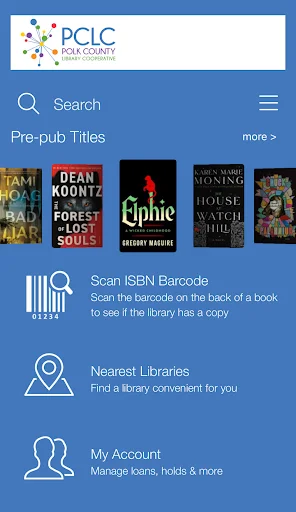 Baixar Polk County Library Co-op – Acesse Livros Gratuitamente - Screenshot 1