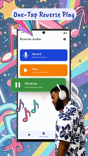 Reverse Audio: Reverse Singing – Inverta Voz e Sons Facilmente - Screenshot 3