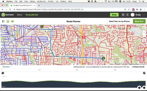 Wandrer Map Overlay: Planeje Rotas de Ciclismo no Strava e Komoot - Screenshot 3