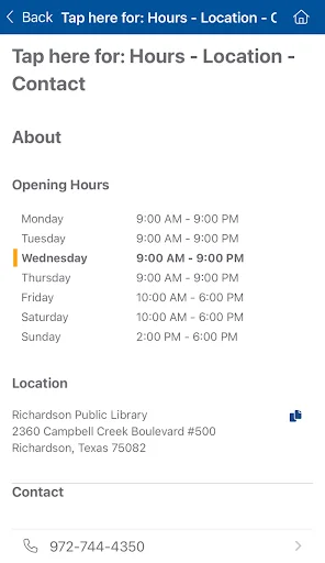 Baixar myRPL App: Acesso à Biblioteca Pública de Richardson - Screenshot 12