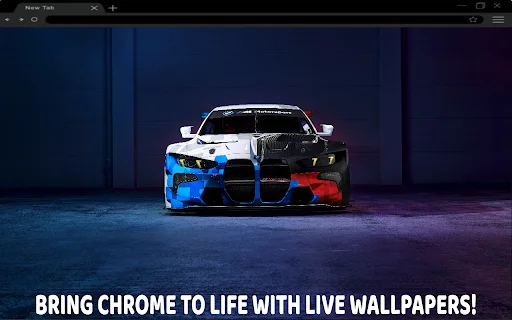 BMW M4 Live Wallpaper – Transforme sua Nova Aba com Estilo - Screenshot 1