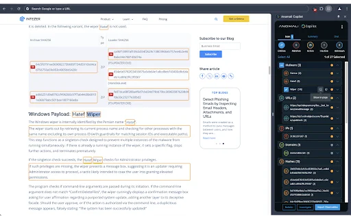 Anomali Copilot: O Assistente de Cibersegurança Essencial - Screenshot 3