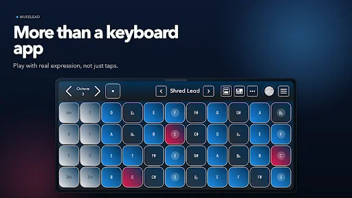 MuseLead Synthesizer: O Melhor Sintetizador MPE para Android - Screenshot 2