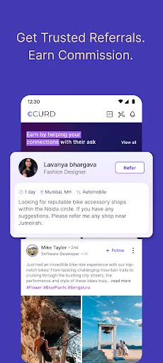 Baixar CURD: Socialmedia. Marketplace – Conecte-se e Indique Agora - Screenshot 4