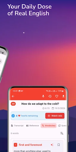 Baixar Learning English – 6 minutos – Prática de Idioma Grátis - Screenshot 2