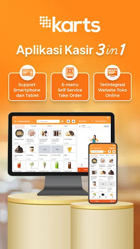 Baixar KartsPOS: O Melhor Sistema de PDV Gratuito para seu Negócio - Screenshot 1