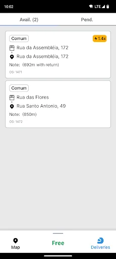 Baixar Delivery Yes – Entregador: Rápido, Seguro e Eficiente - Screenshot 2