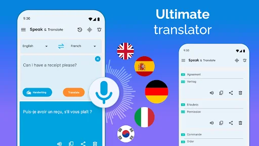 Speak and Translate Languages: Tradutor de Voz e Texto Grátis - Screenshot 23