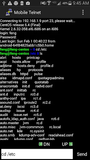 Mobile Telnet: Conectividade Remota Prática para Android - Screenshot 20