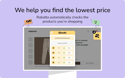 Rabatta: Economize em Suas Compras Online com Cupons de Desconto - Screenshot 4